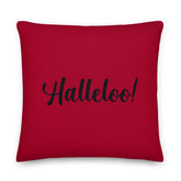 Halleloo! Pillow